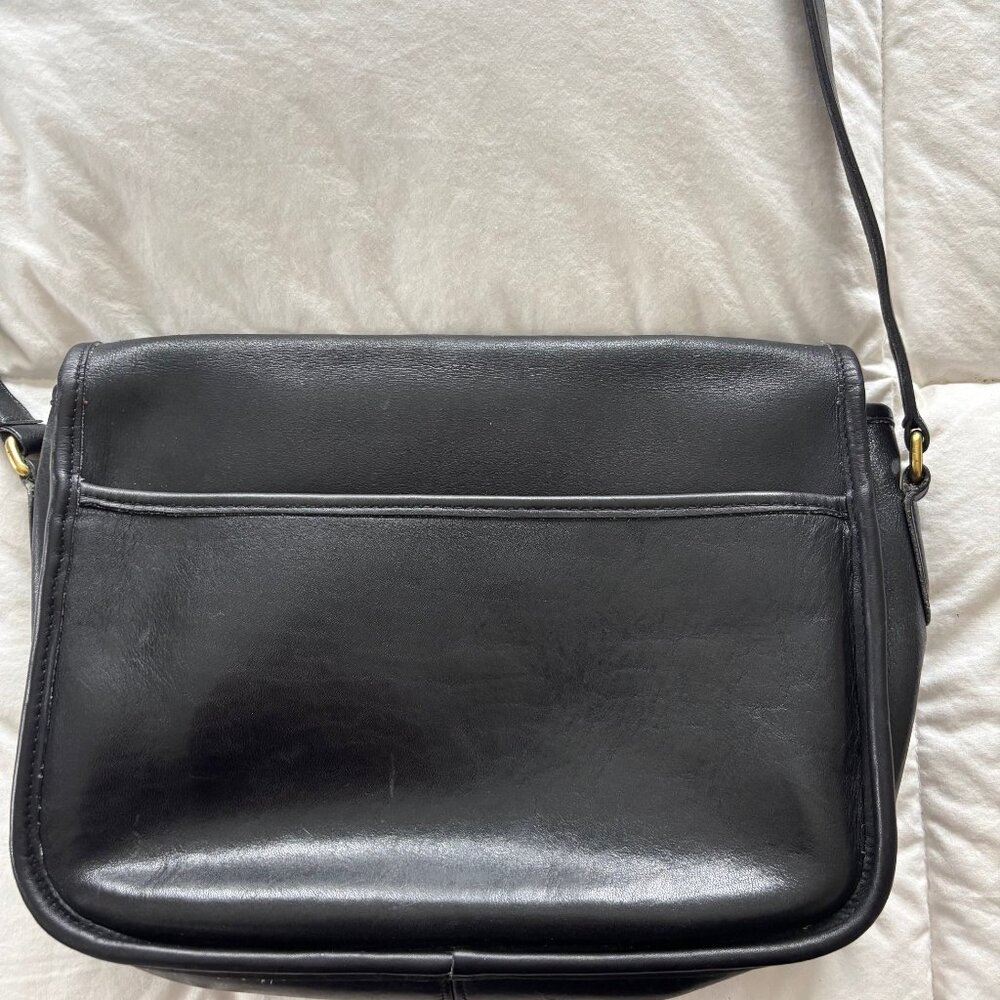 Vintage Black Coach City Bag - Picture 3 of 7